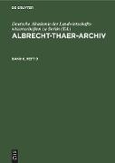 Albrecht-Thaer-Archiv. Band 6, Heft 9