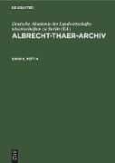 Albrecht-Thaer-Archiv. Band 6, Heft 4