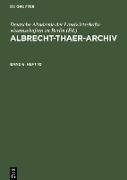 Albrecht-Thaer-Archiv. Band 6, Heft 10