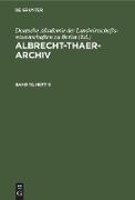 Albrecht-Thaer-Archiv. Band 10, Heft 6