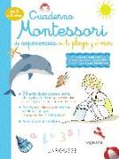 Cuaderno Montessori de experiencias en la playa y el mar