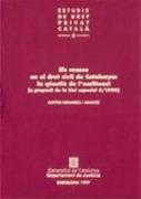 Els censos en el dret civil de Catalunya : la qüestió de l'emfiteusi : (a propòsit de la llei especial 6/1990)