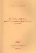 El treball de Hegel durant el període de Frankfurt (1797-1800)