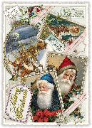 Postkarte. Christmas - Noël - Weihnachten