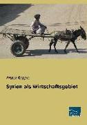 Syrien als Wirtschaftsgebiet