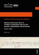 Ottoman and European Music in Ali Ufuki’s Compendium, MS Turc 292: Analysis, Interpretation, Cultural Context