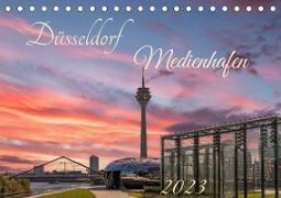 Düsseldorf Medienhafen (Tischkalender 2023 DIN A5 quer)