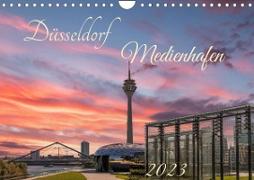 Düsseldorf Medienhafen (Wandkalender 2023 DIN A4 quer)