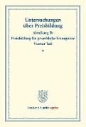 Die Preisentwicklung der Baumwolle und Baumwollfabrikate