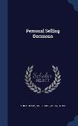 Personal Selling Decisions