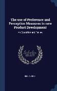 The use of Preference and Perception Measures in new Product Development: An Exposition and Review