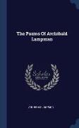 The Poems Of Archibald Lampman