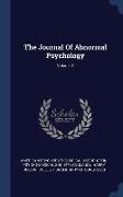 The Journal Of Abnormal Psychology, Volume 2