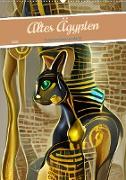 Altes Ägypten - Computerträume aus der KI (Wandkalender 2023 DIN A2 hoch)