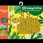Auzou 20 Labyrinthe im Herzen des Dschungels
