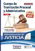 Tramitación procesal y administrativa, Administración de Justicia, turno libre, test