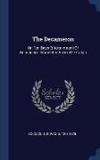 The Decameron: Or, Ten Days Entertainment Of Boccaccio: Translated From The Italian