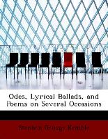 Odes, Lyrical Ballads, and Poems on Several Occasions