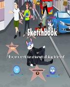 SpotZ the Frenchie® Brand Sketchbook - Follow Your Own Path