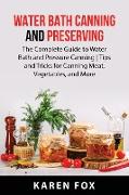 WATER BATH CANNING AND PRESERVING