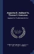 Augustus D. Juilliard vs. Thomas S. Greenman: Argument for the Defendant in Error