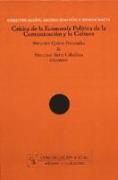 Comunicación, globalización y democracia : Crítica de la economía política de la comunicación y la cultura