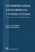 Contemporaneidad latinoamericana y análisis cultural : conversaciones al encuentro de Walter Benjamin