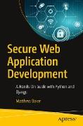 Secure Web Application Development