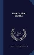 Hints On Bible Marking