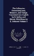 The Colloquies, Concerning men, Manners, and Things. Translated Into English by N. Bailey, and Edited, With Notes by E. Johnson Volume 3
