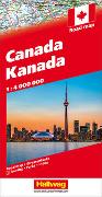 Kanada Strassenkarte 1:4 Mio