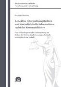Kollektive Informationspflichten und das individuelle Informationsrecht des Kommanditisten
