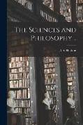 The Sciences and Philosophy