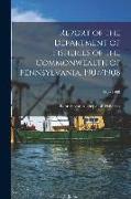 Report of the Department of Fisheries of the Commonwealth of Pennsylvania, 1907/1908, 1907/1908