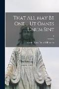 That All May Be One ... Ut Omnes Unum Sint, 0