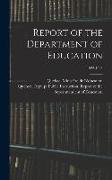 Report of the Department of Education, 1922-1923