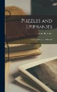 Puzzles and Epiphanies, Essays and Reviews, 1958-1961