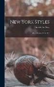 New York Styles: Fall and Winter 1919-1920