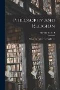 Philosophy and Religion, Six Lectures Delivered at Cambridge