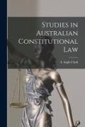 Studies in Australian Constitutional Law