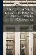Relation of Virus Diseases to Potato Production in California, B587