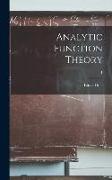 Analytic Function Theory, 1