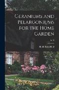 Geraniums and Pelargoniums for the Home Garden, M12