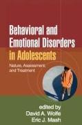 Behavioral and Emotional Disorders in Adolescents