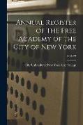 Annual Register of The Free Academy of the City of New York, 1871/72