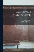 Relativity [manuscript]