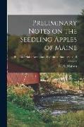 Preliminary Notes on the Seedling Apples of Maine, no.143