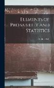 Elements of Probability and Statistics