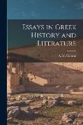 Essays in Greek History and Literature