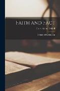 Faith and Fact, a Study of Ritschlianism